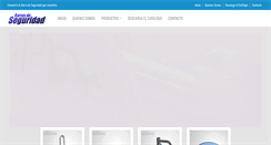 Desktop Screenshot of barrasdeseguridad.com